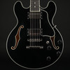 Eastman T484-BK 14" Thinline, Seymour Duncan Pickups in Black #P2402068