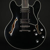 Eastman T486-BK 16" Thinline, Seymour Duncan Pickups in Black with Case #P2600336