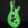PRS Tekton "Floyd", Black Satin Neck, Neon Green with Gig Bag