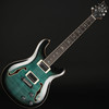 PRS SE Hollowbody II Piezo in Peacock Blue Smokeburst with Case #I01547