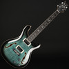 PRS SE Hollowbody II Piezo in Peacock Blue Smokeburst with Case #I01447