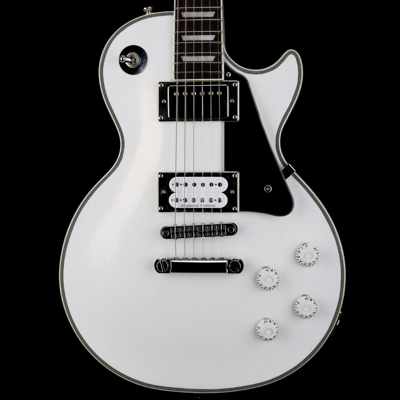 white lightning les paul