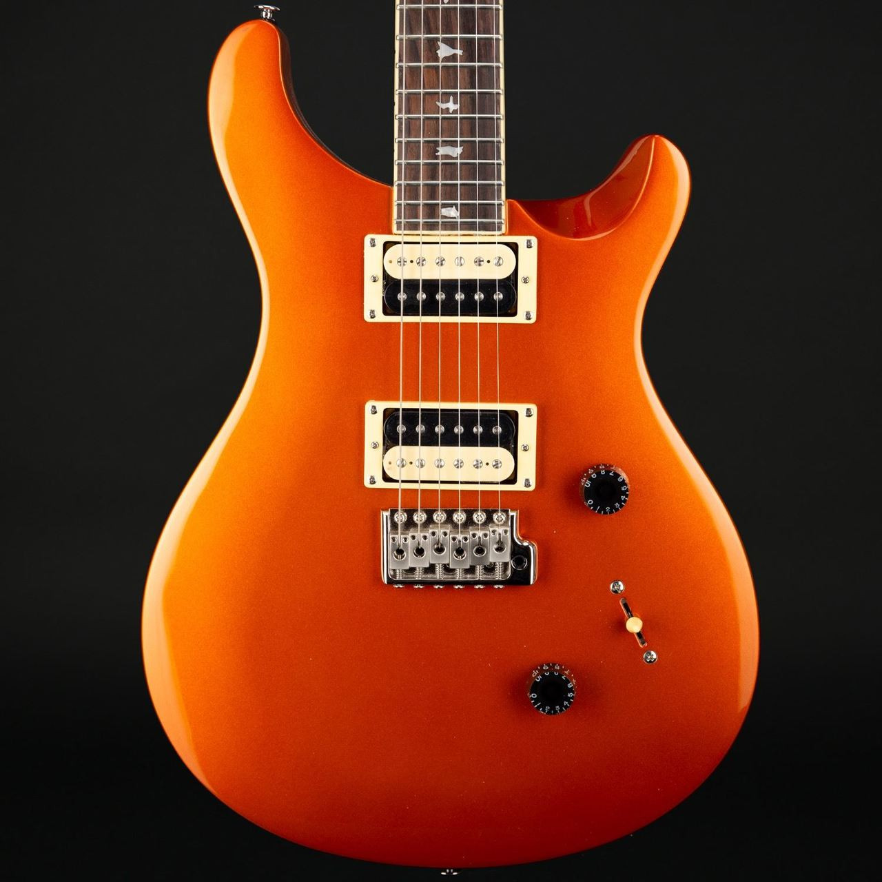 prs se standard 24 metallic orange