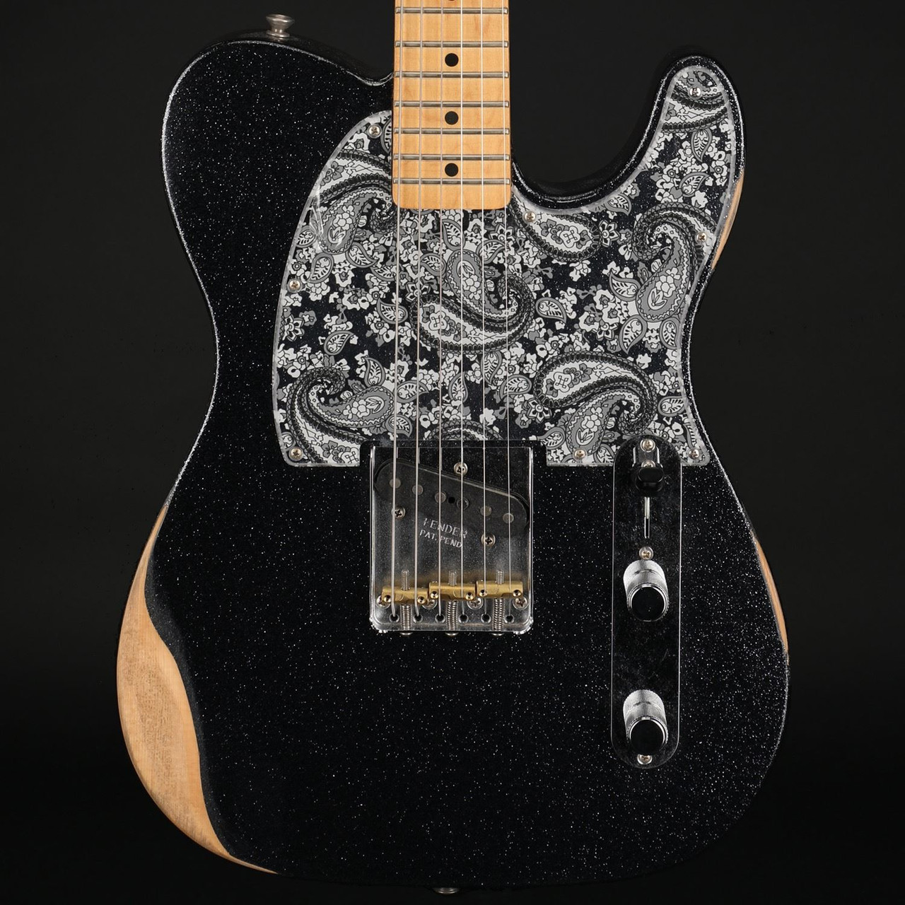 Fender Brad Paisley Esquire, Maple in Black Sparkle #MX20172983 