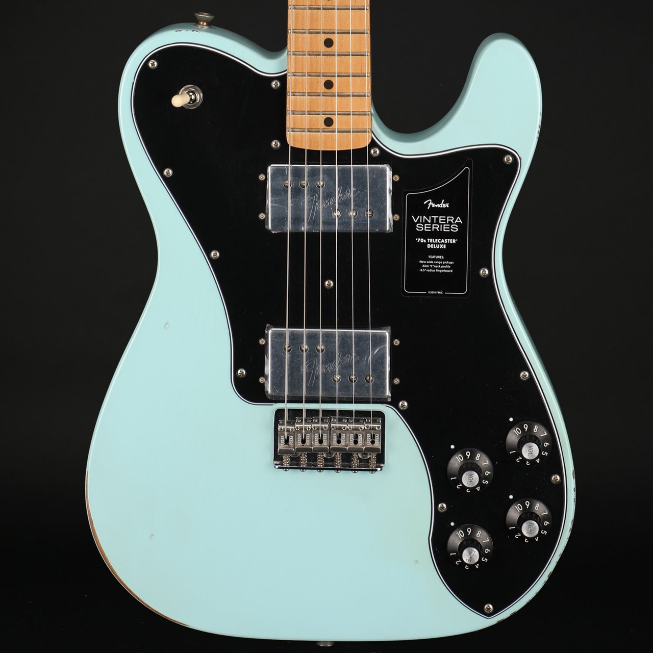 Fender Vintera Road Worn '70s Telecaster Deluxe - Daphne Blue