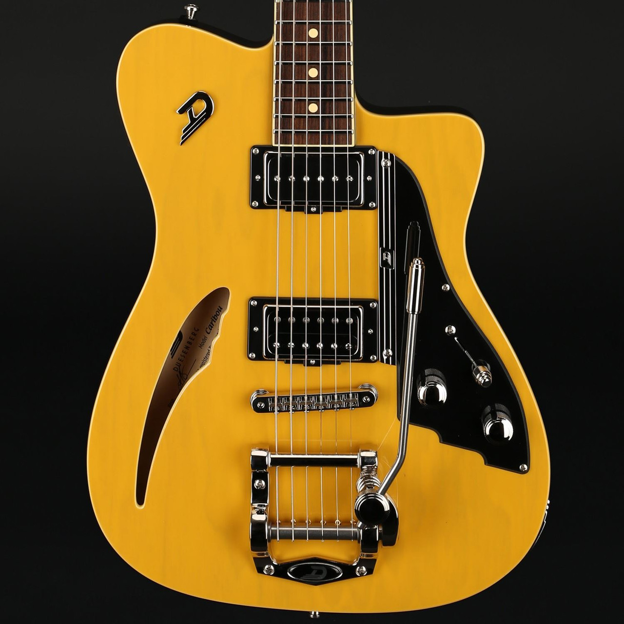 Duesenberg Caribou in Butterscotch with Case - Wildwire Guitars