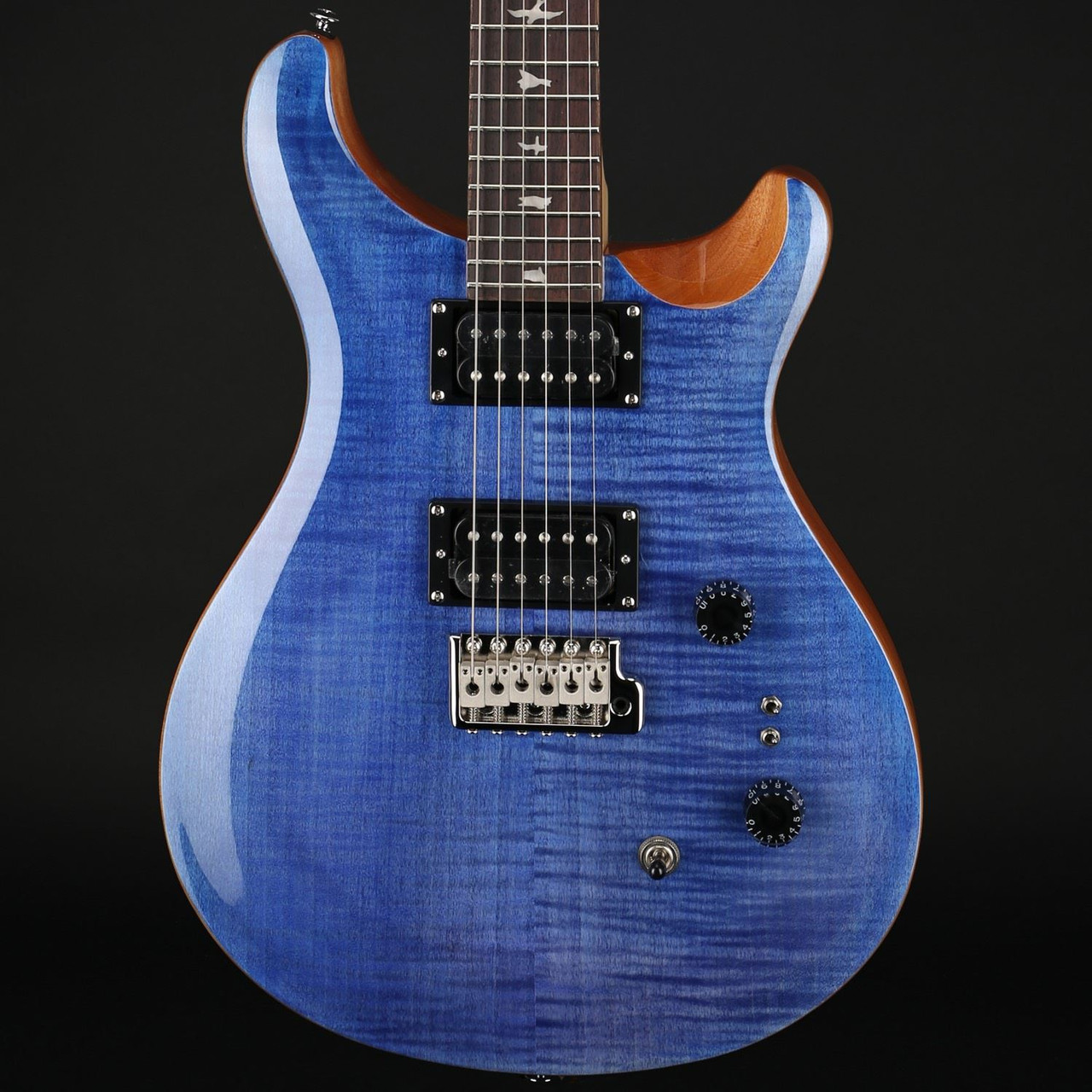 PRS SE Custom 24-08 in Faded Blue with Gig Bag - Wildwire Guitars