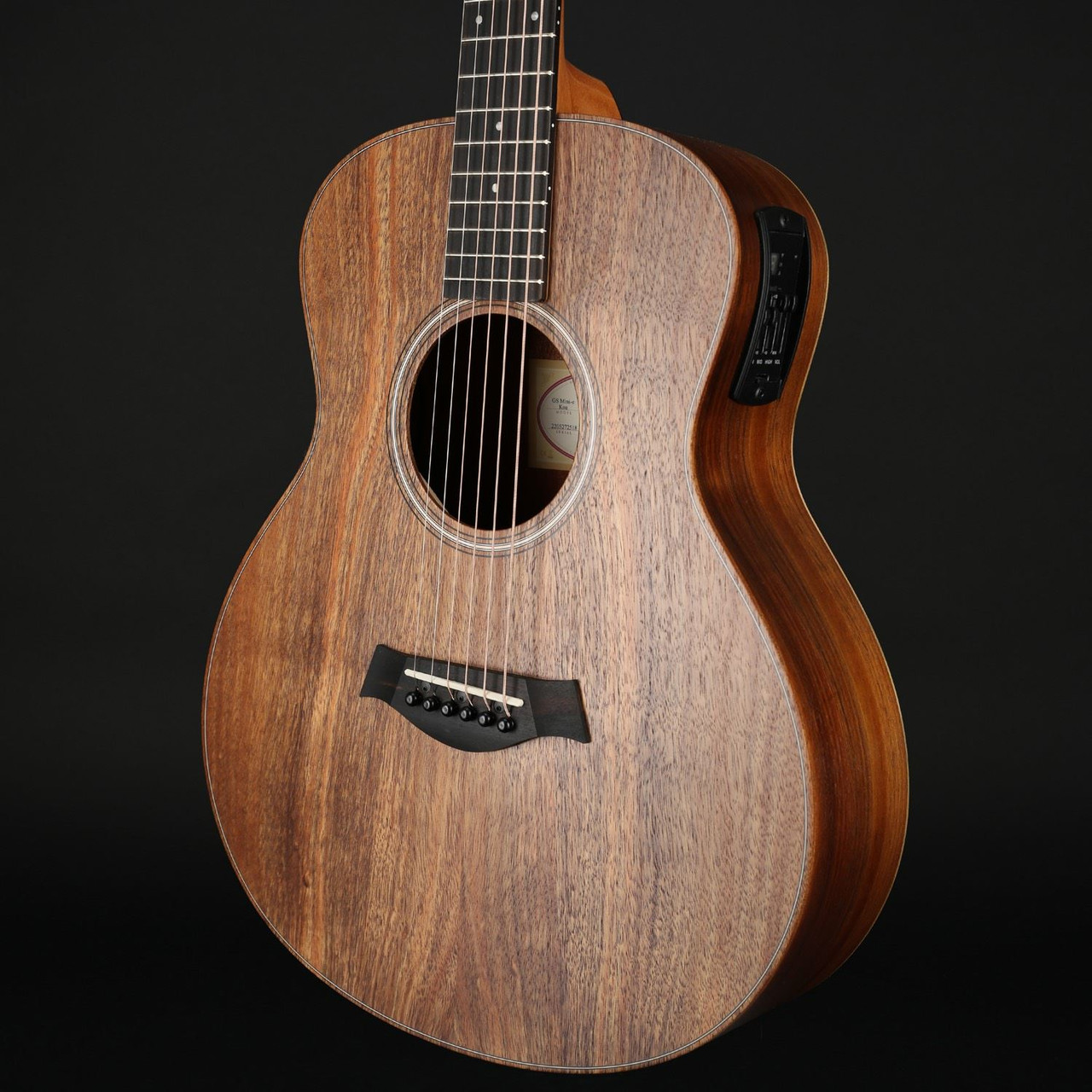 Taylor GS Mini-e Koa Left Handed, ES-B with Gig Bag #2205272518