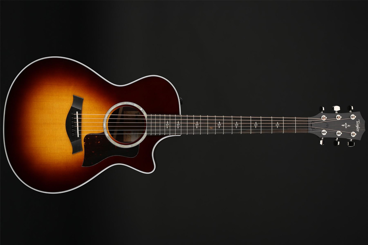 Taylor 412ce-R V-Class Grand Concert Cutaway, ES2 in Tobacco