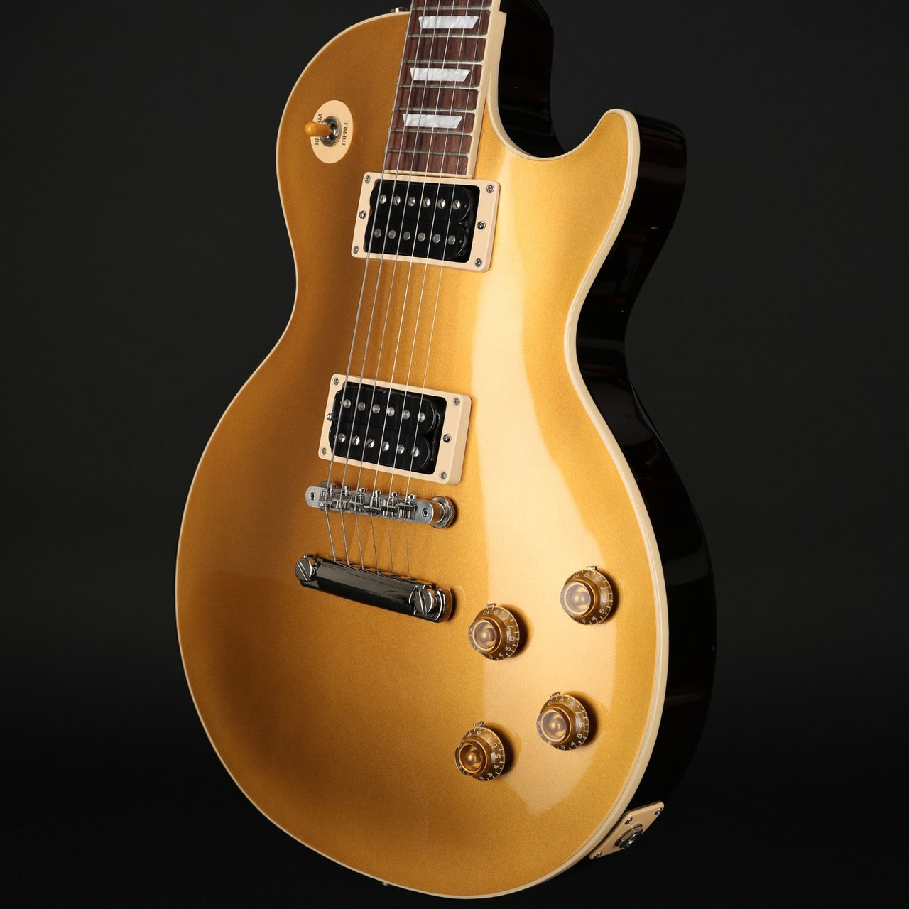 Gibson Slash Victoria Les Paul Standard Goldtop Dark Back