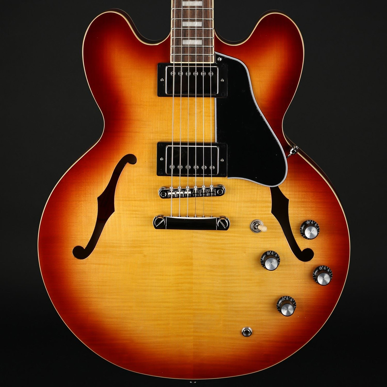 Epiphone Inspired by Gibson ES-335 Figured in Raspberry Tea Burst