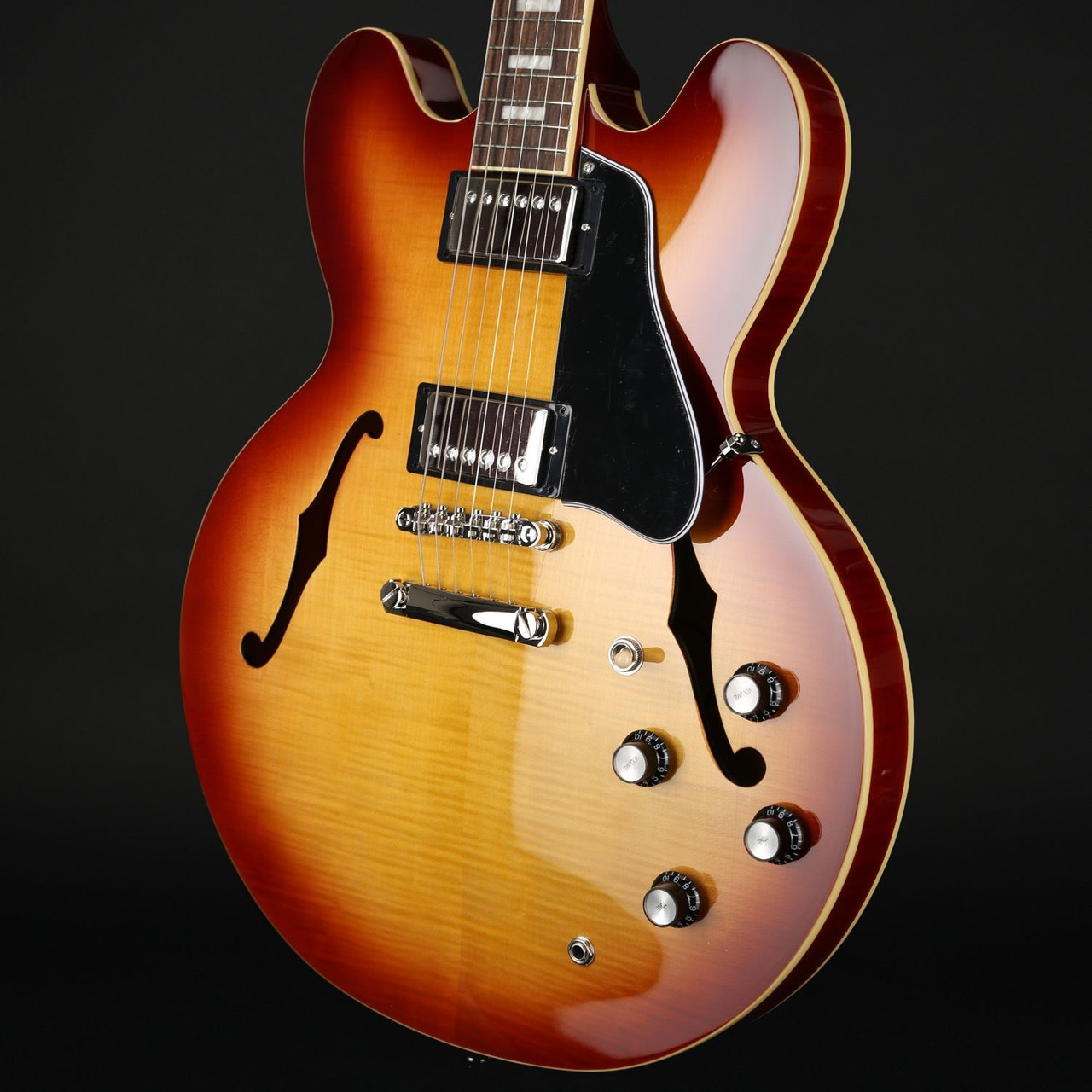 Epiphone Inspired by Gibson ES-335 Figured in Raspberry Tea Burst