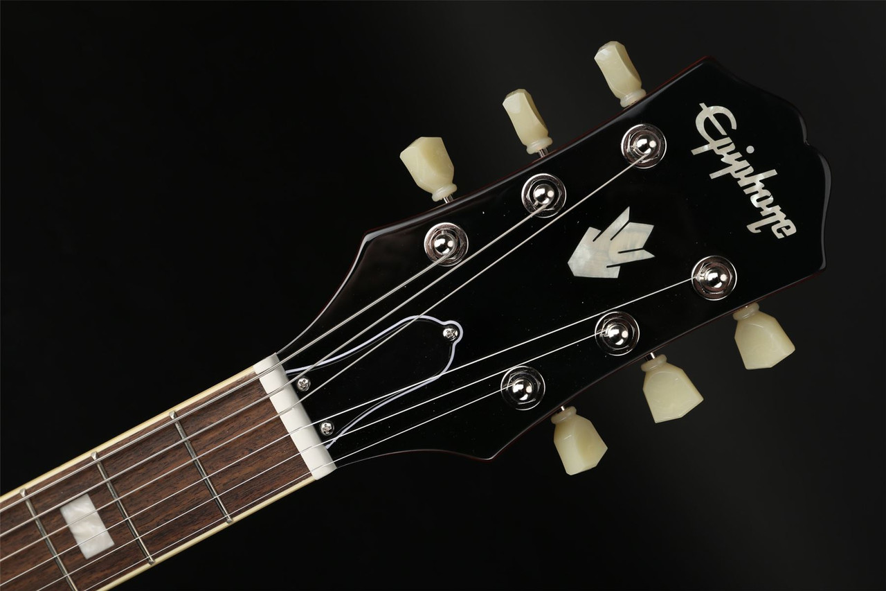 Epiphone Inspired by Gibson ES-335 Figured in Raspberry Tea Burst ...