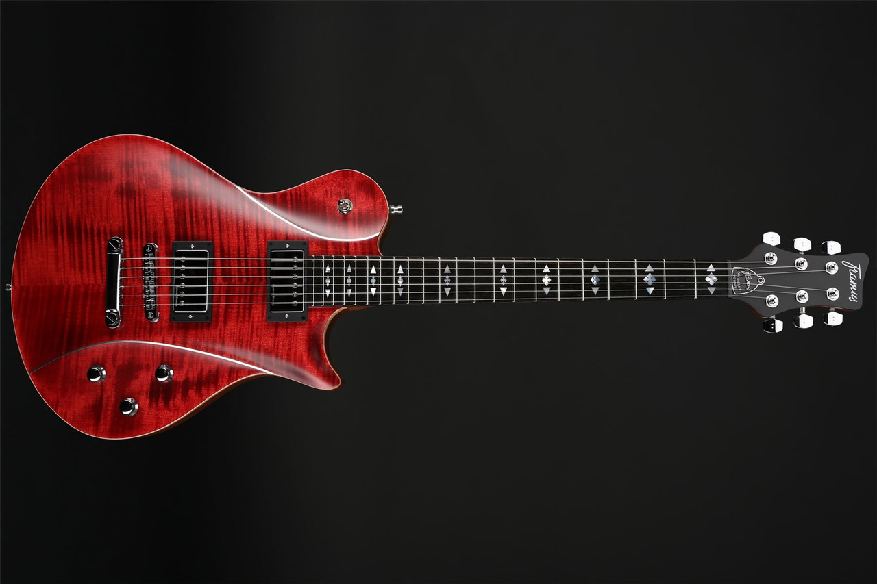 Framus Panthera II Supreme in Burgundy Red Transparent Satin #FRA