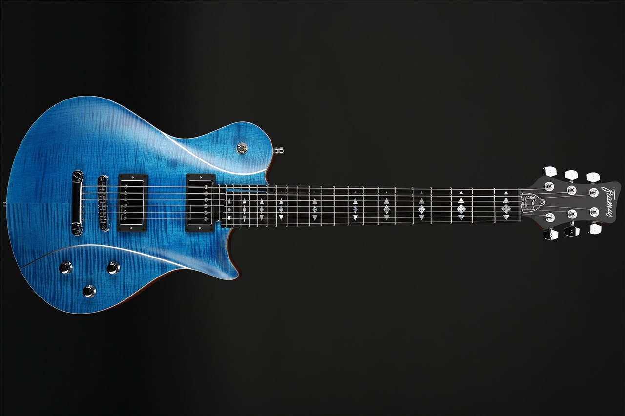Framus Panthera II Supreme in Ocean Blue Transparent Satin #FRA