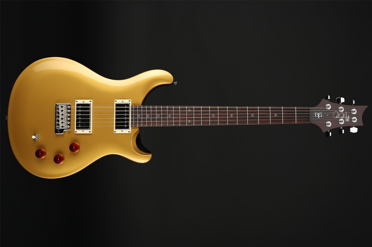 PRS SE DGT with Moons Gold Top with Gig Bag - Wildwire Guitars