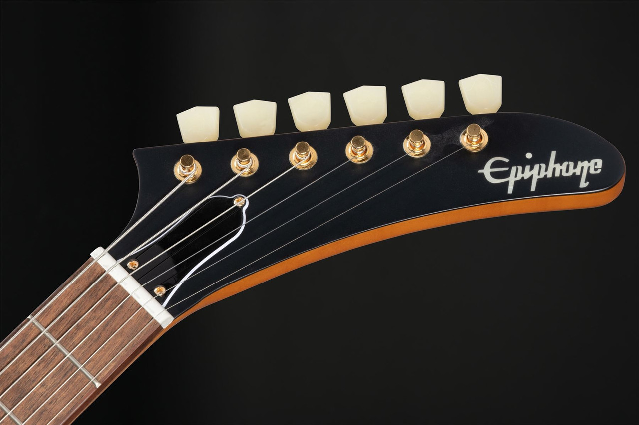 Epiphone 1958 Korina Explorer, White Pickguard in Aged Natural