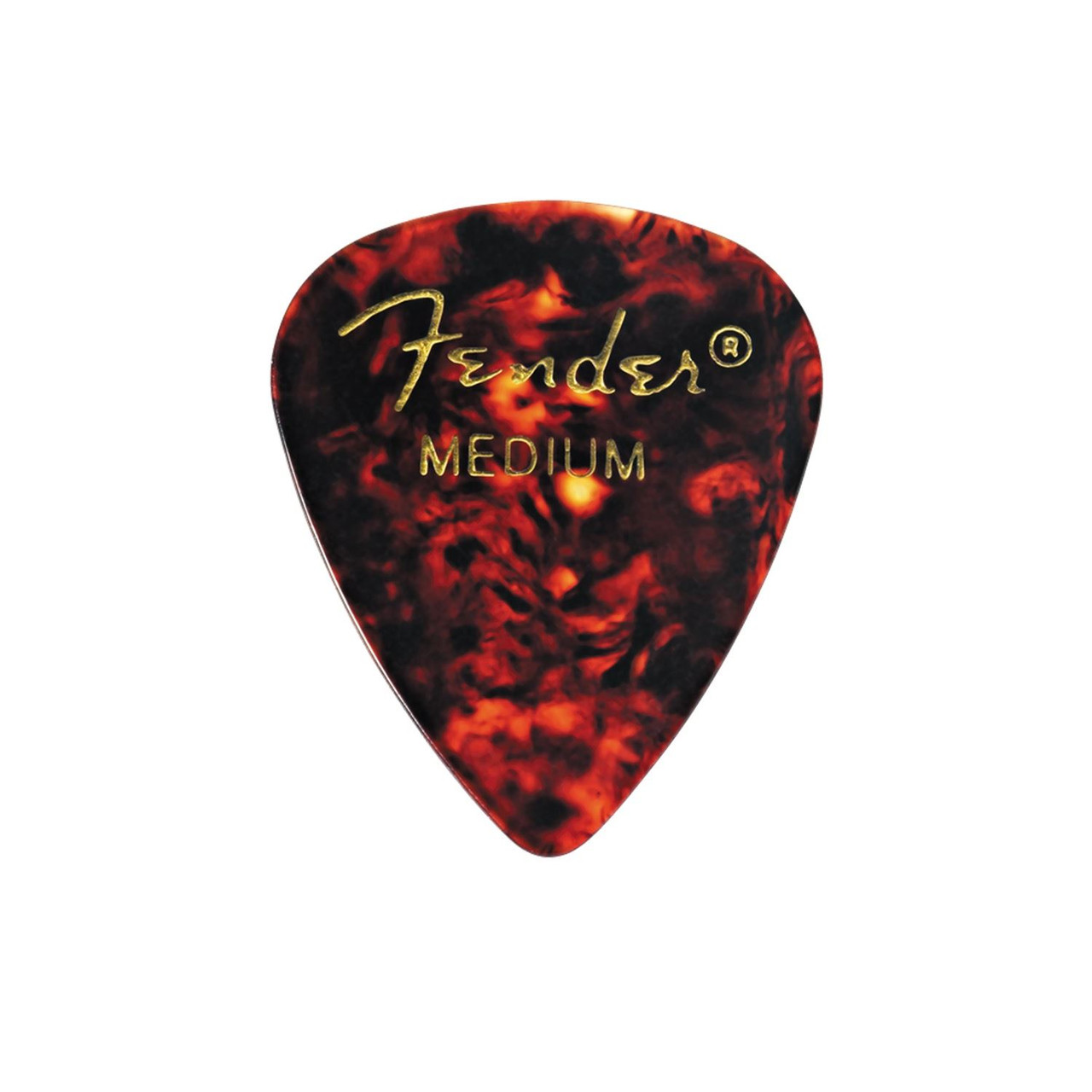 Fender Tortoise Shell, 351 Shape, Medium, 12 Pack - Wildwire Guitars