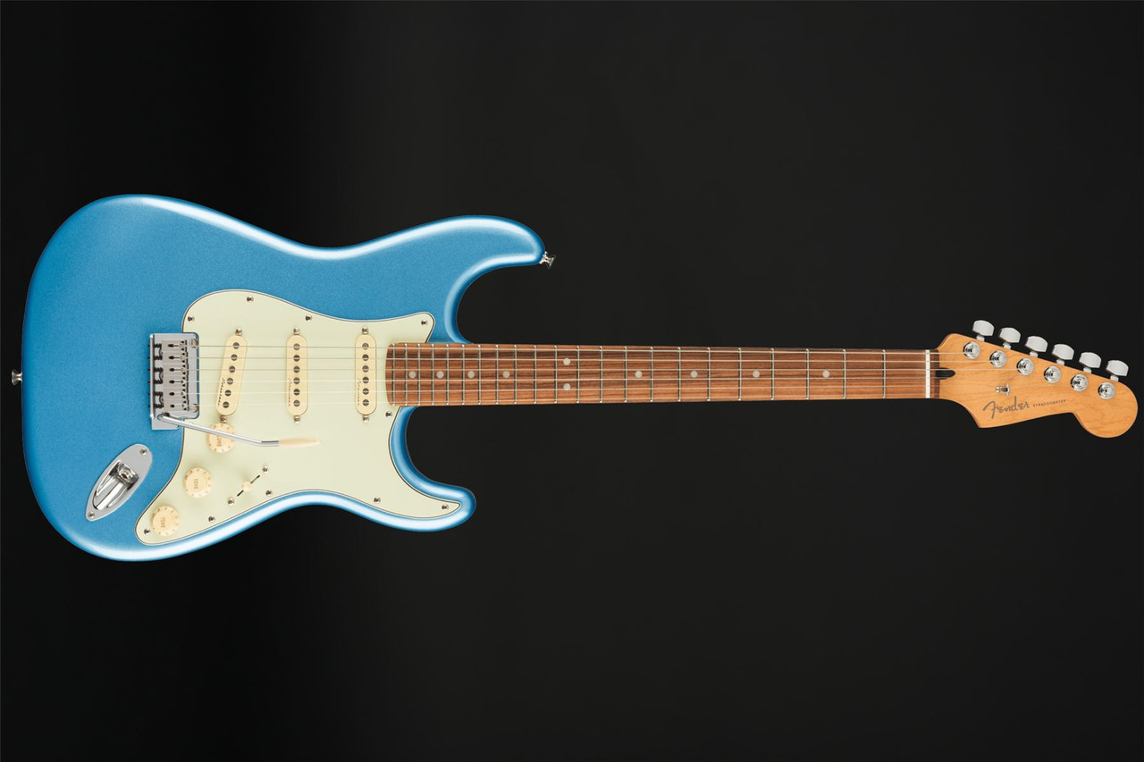 Fender Player Plus Stratocaster, Pau Ferro Fingerboard in Opal