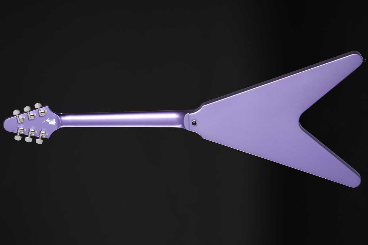 Epiphone Kirk Hammett 1979 Flying V in Purple Metallic with Case