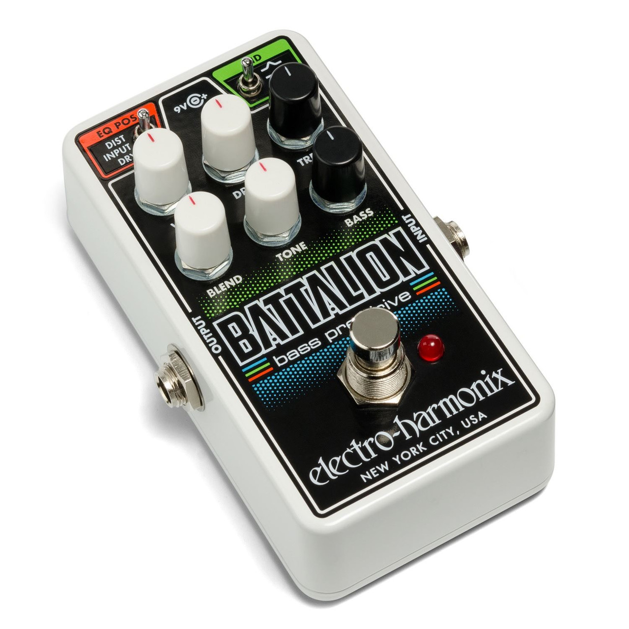 Electro Harmonix Nano Battalion Bass Preamp & Overdrive Pedal