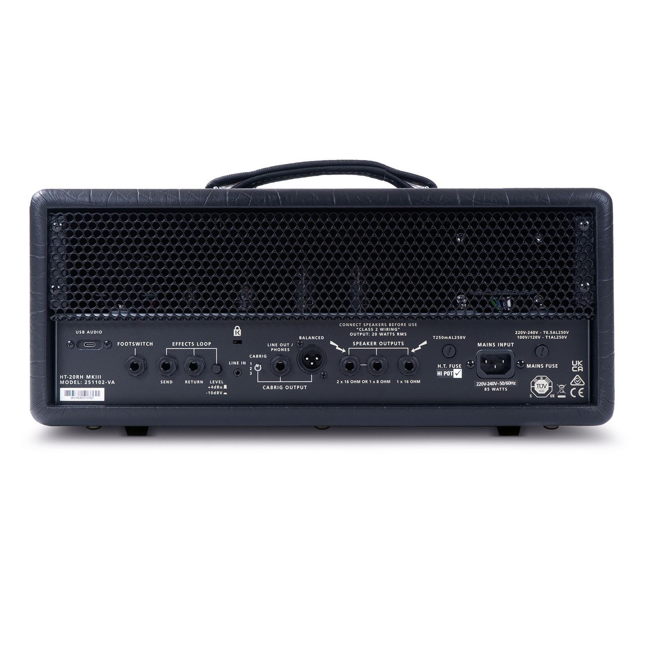 Blackstar HT 20RH MKIII Valve Head with Reverb - Wildwire Guitars