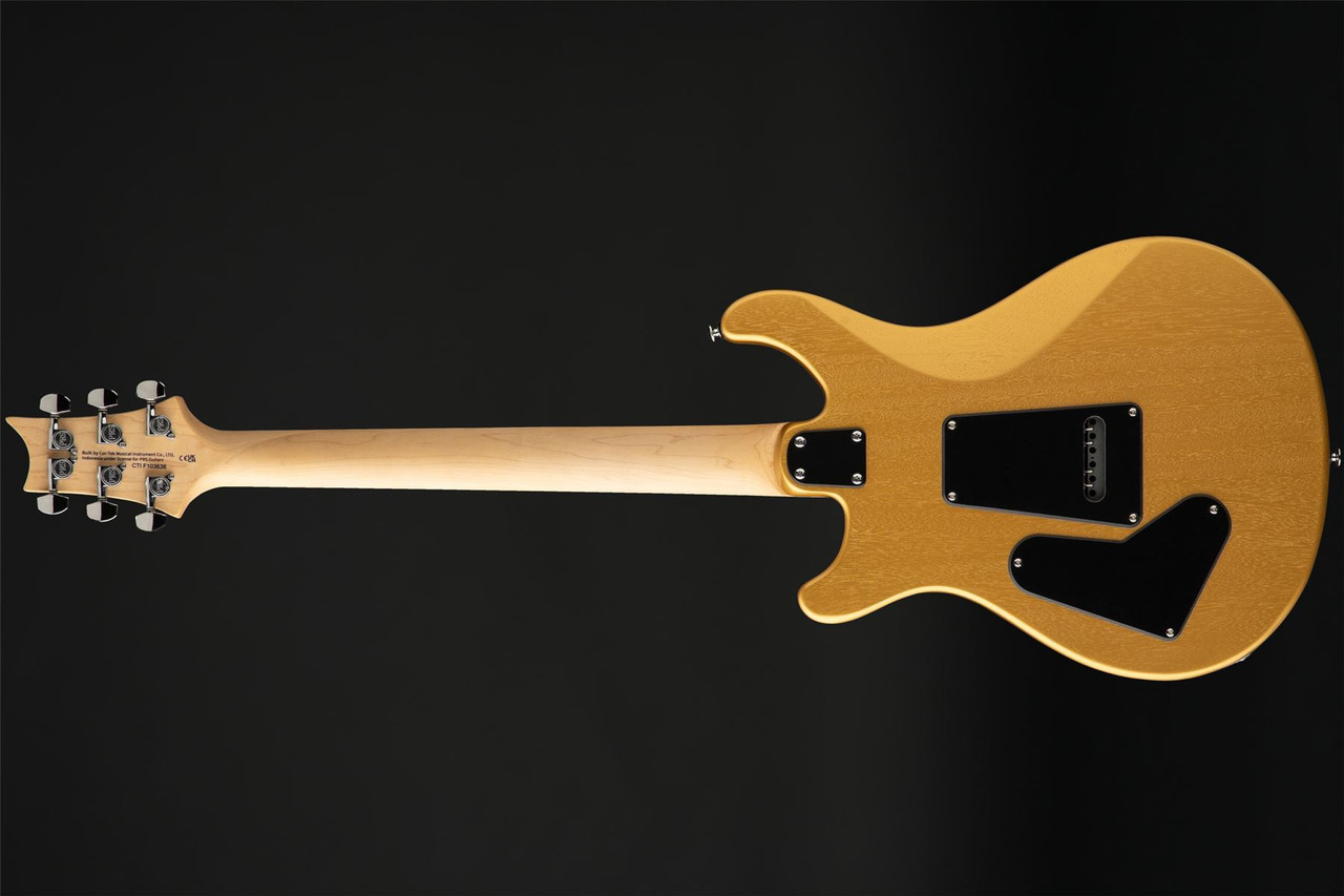 PRS SE CE24 Std Satin llic Gold 美品 PRS SE CE24 Standard in Satin Metallic Gold - Wildwire Guitars