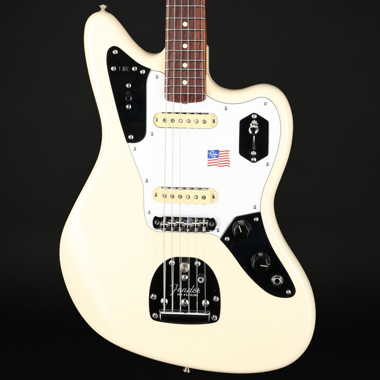 Fender Johnny Marr Jaguar, Rosewood Fingerboard in Olympic