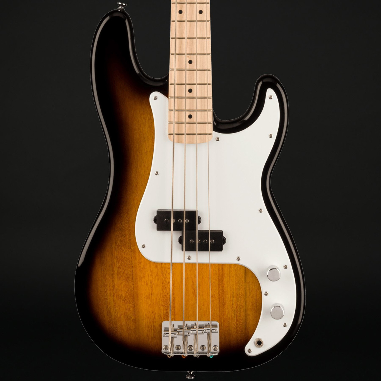 Squier Sonic Precision Bass, Maple Fingerboard, White Pickguard in