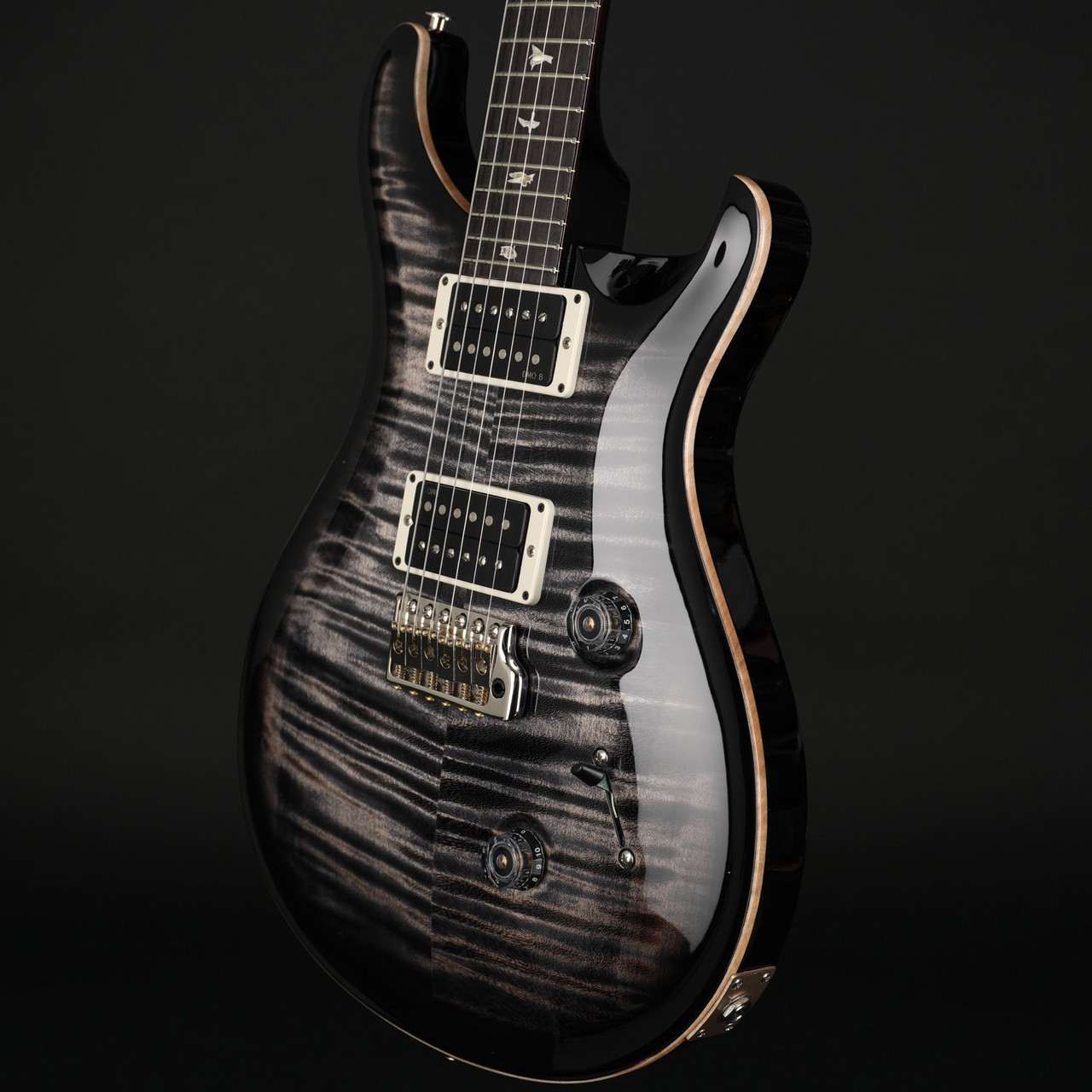 ギター PRS Custom 24 custom color DMO pickup PRS Custom 24, DMO Pickups in Charcoal Burst #0401368 - Wildwire