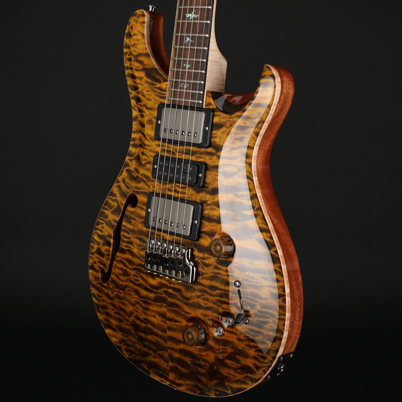 PRS Wood Library Special Semi-Hollow 22 10-Top Quilt, Flame Maple
