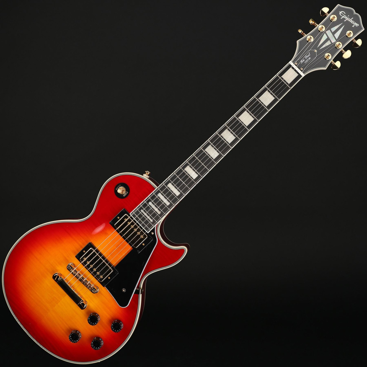 Epiphone Les Paul Custom Figured in Heritage Cherry Sunburst with