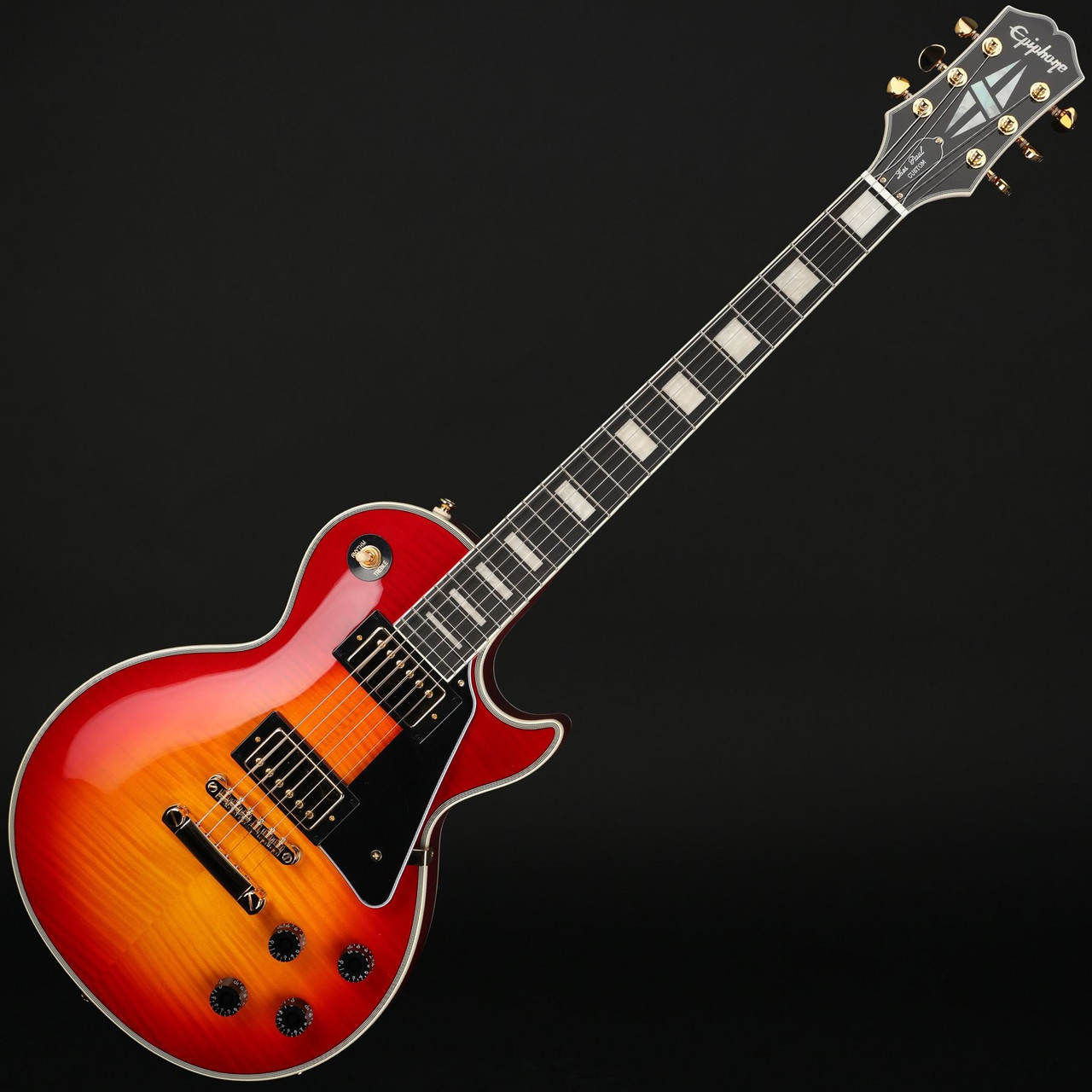 Epiphone Les Paul custom HS チェリーサンバースト Epiphone The Iconic Les Paul in Formal Attire – Gibson