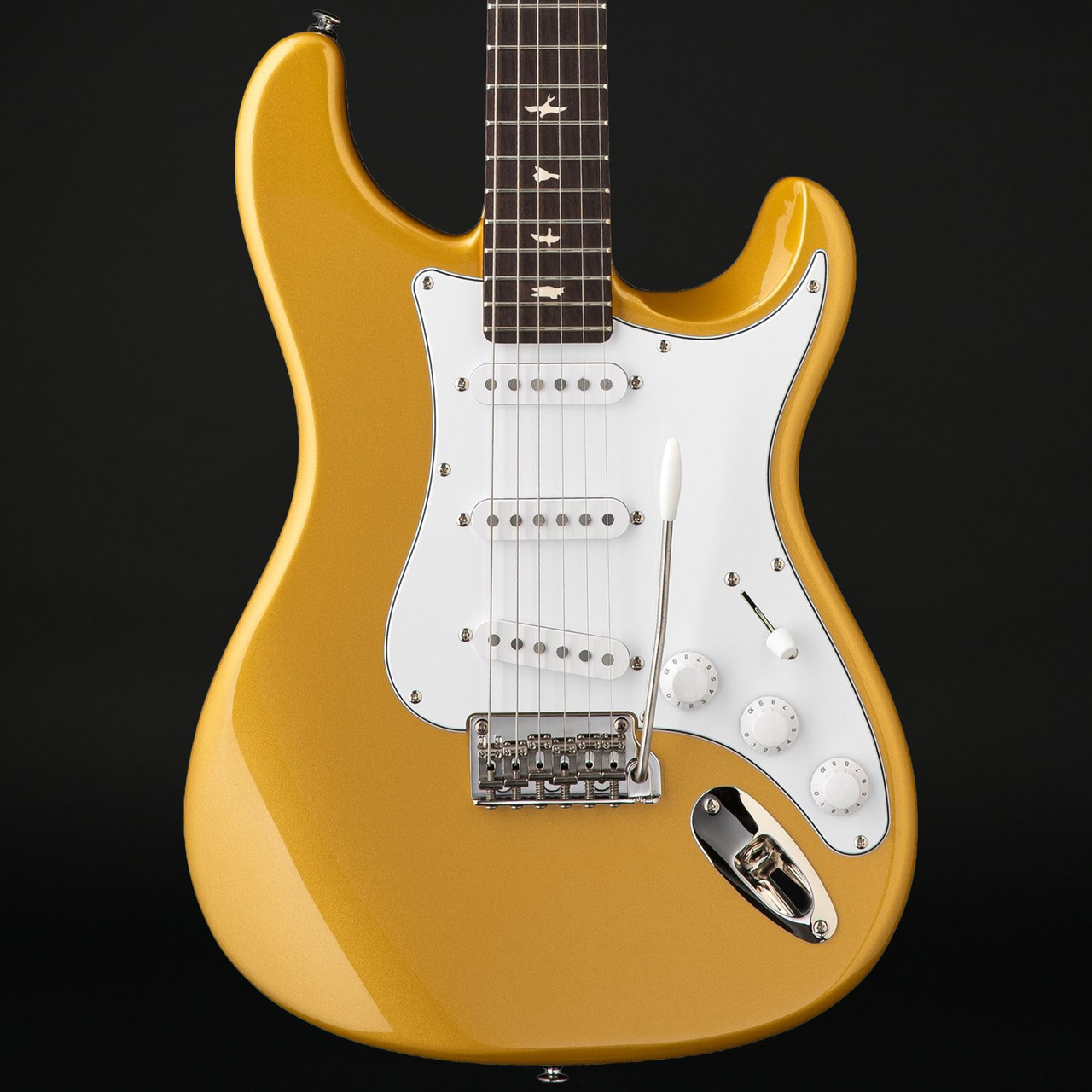 PRS SE Silver Sky Gold Spark Limited Edition with Gig Bag
