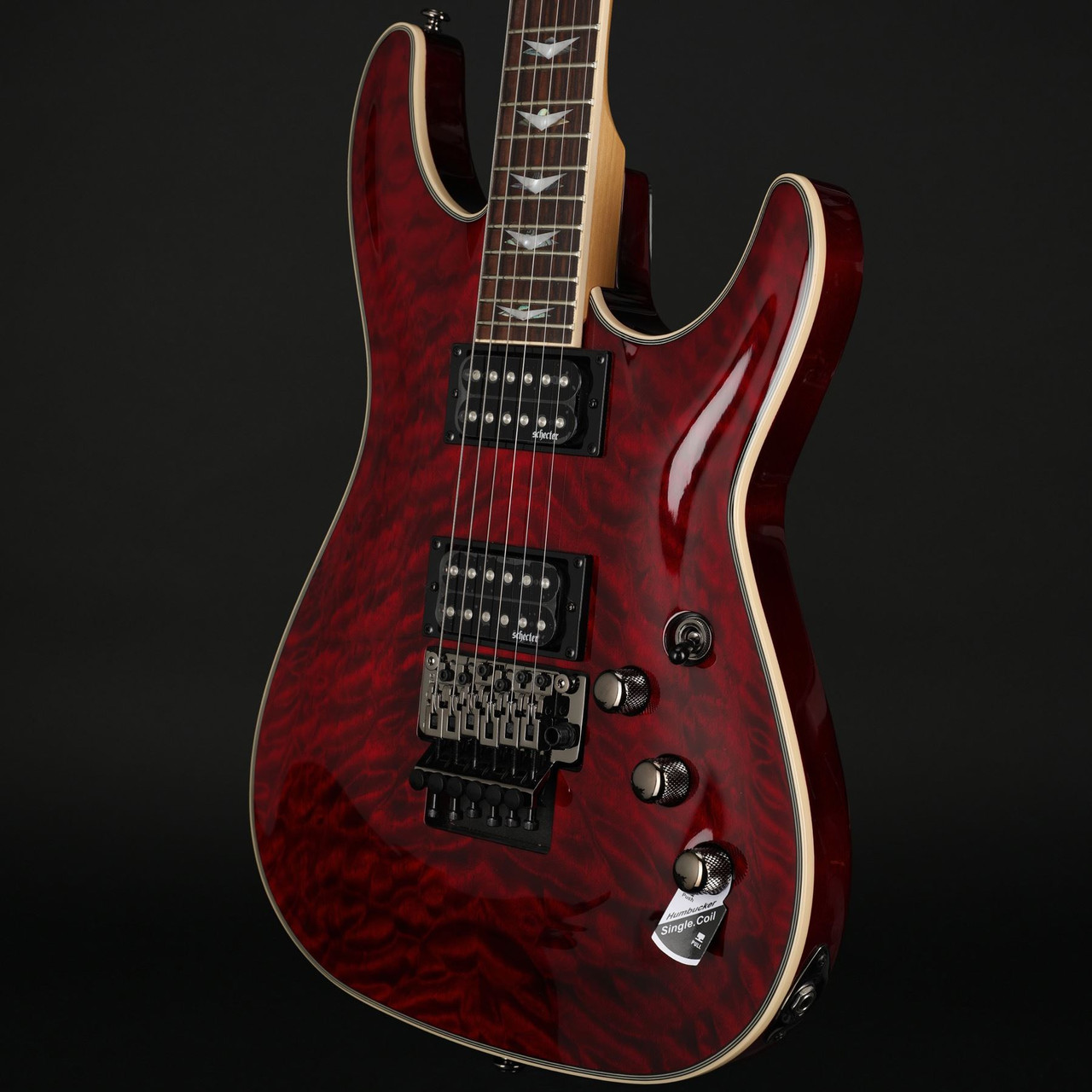 Schecter Omen Extreme-6 FR in Black Cherry - Wildwire Guitars