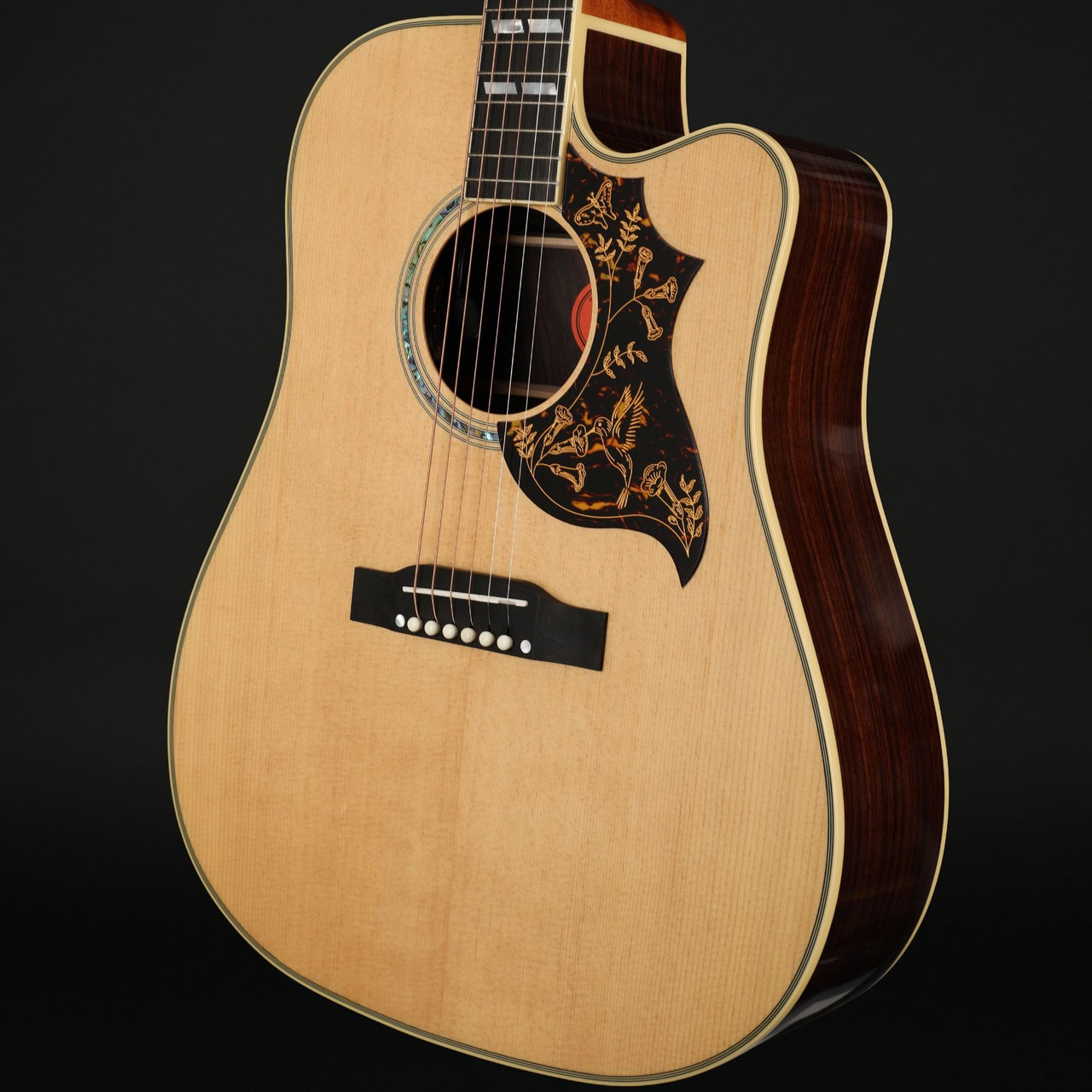 Epiphone Hummingbird Deluxe EC in Natural #25031500195 - Wildwire