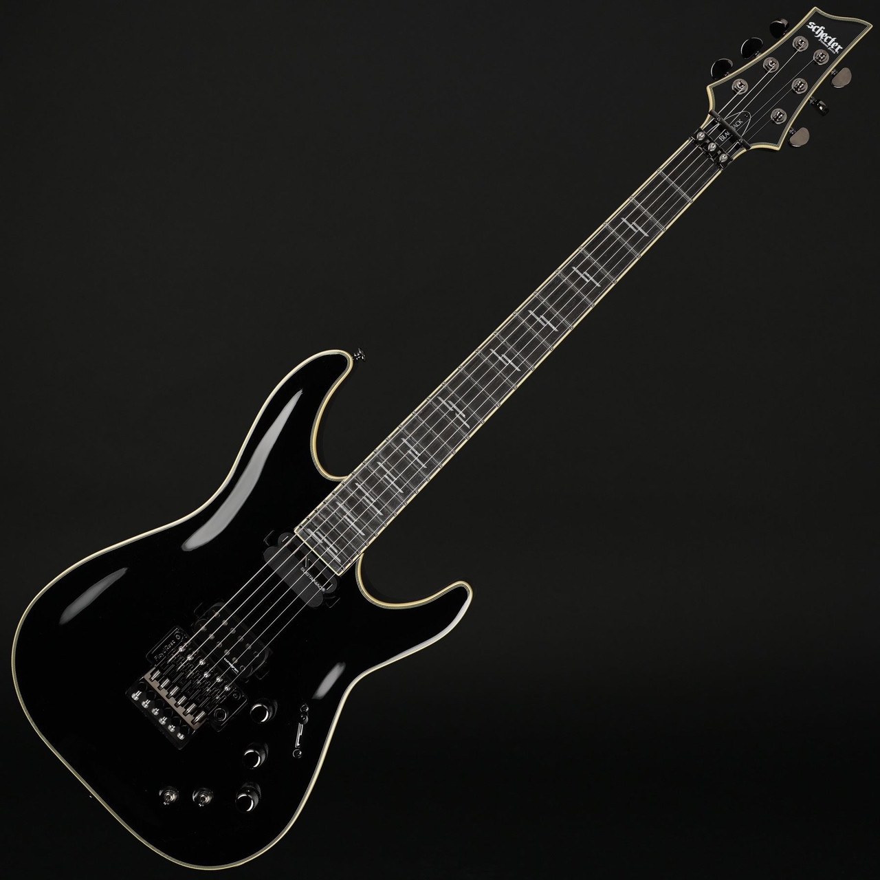 Schecter C-1 FR-S BlackJack in Gloss Black #W23030209 - Wildwire