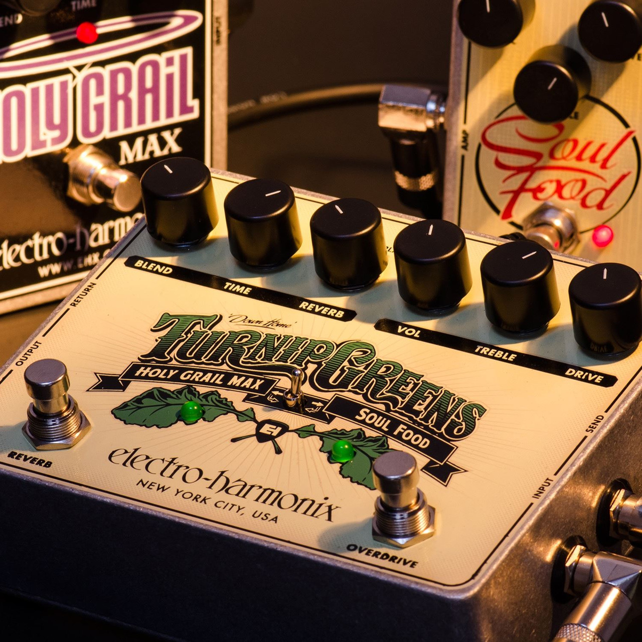 Electro Harmonix Turnip Greens Multi-Effects Pedal: Soul Food