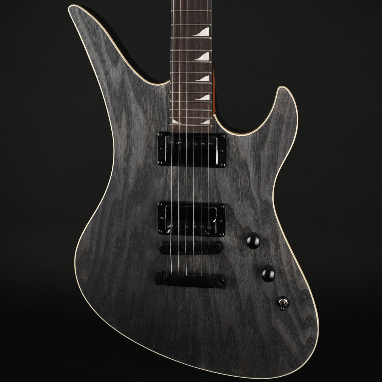 ギター SCHECTER AVENGER Schecter Avenger Standard in Charcoal Satin - Wildwire Guitars