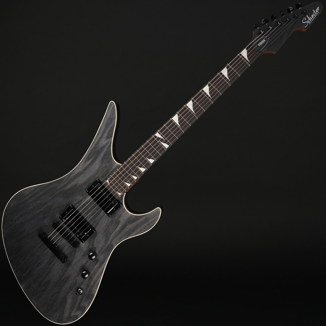 Schecter Avenger Standard in Charcoal Satin - Wildwire Guitars