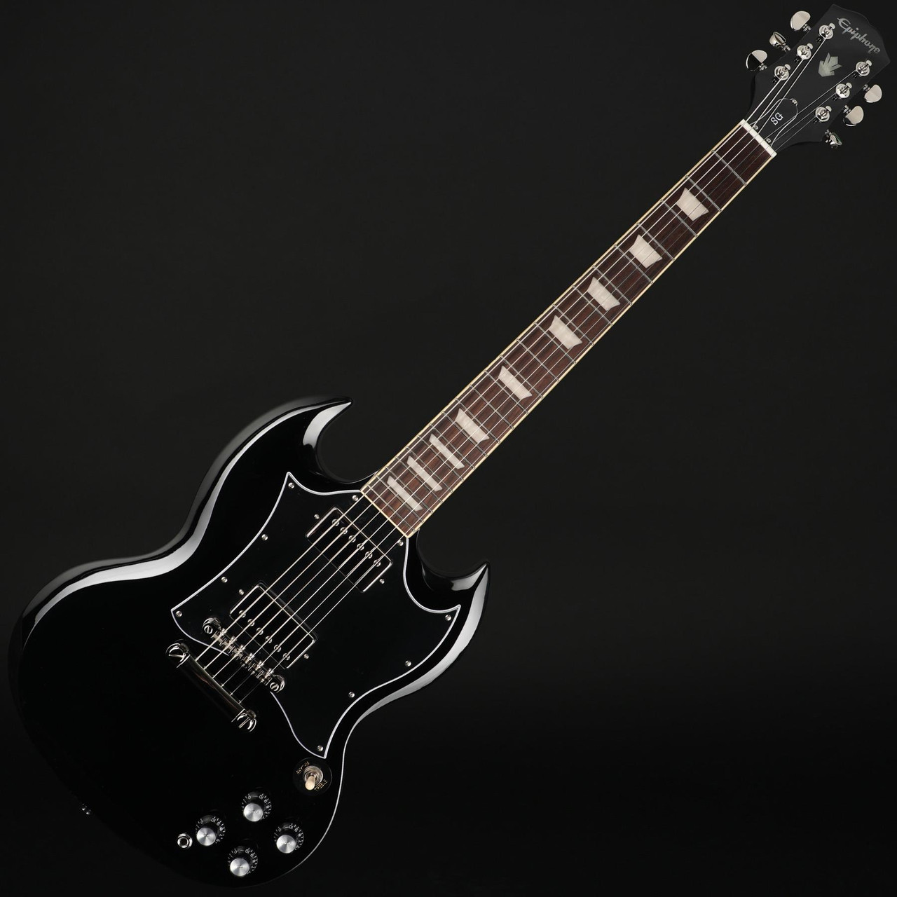 Epiphone Inspired by Gibson SG Standard in Ebony with Gig Bag