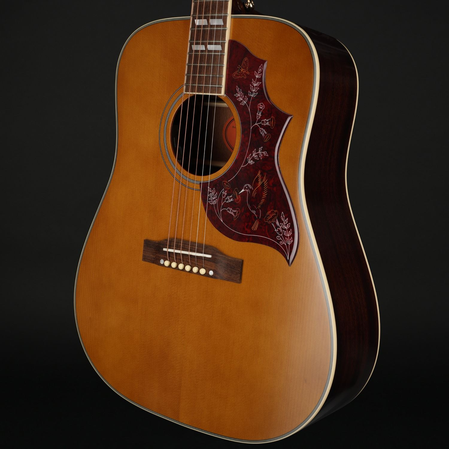 Epiphone Inspired by Gibson Hummingbird Electro Acoustic in Aged