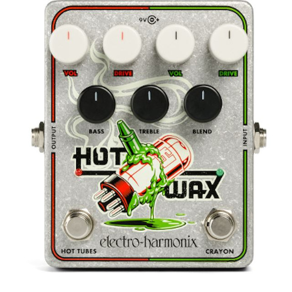 Electro Harmonix Hot Wax Dual Overdrive Pedal