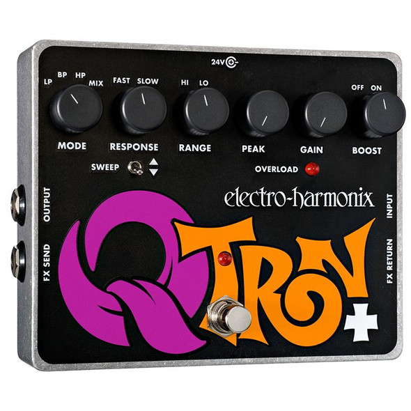 Electro Harmonix Q-Tron Plus Envelope Filter With Effects Loop Pedal