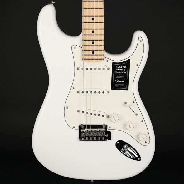 Fender Player Stratocaster, Maple Fingerboard in Polar White