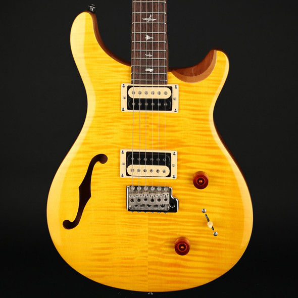PRS SE Custom 22 Semi-Hollow イエロー PRS SE Custom 22 Semi-hollow Electric Guitar - Santana