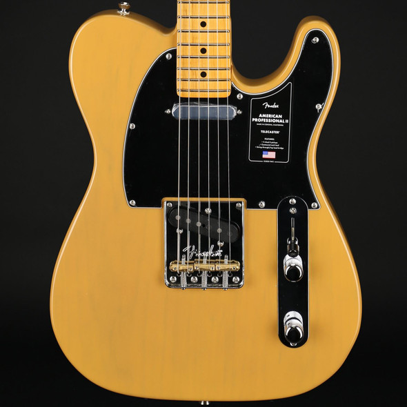 Fender American Professional II Telecaster, Maple in Butterscotch Blonde #US22002168