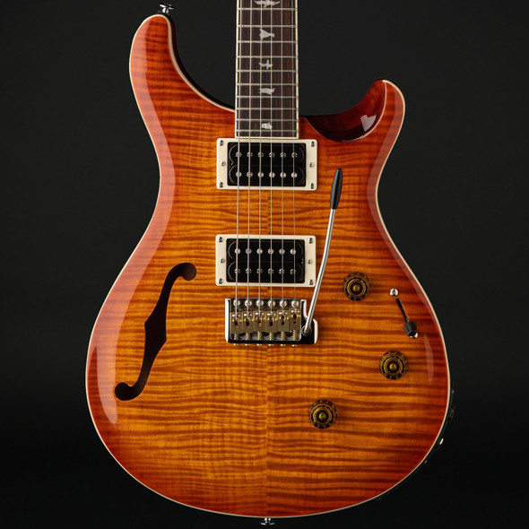 PRS SE Custom 24 Semi-Hollow Piezo in Vintage Sunburst