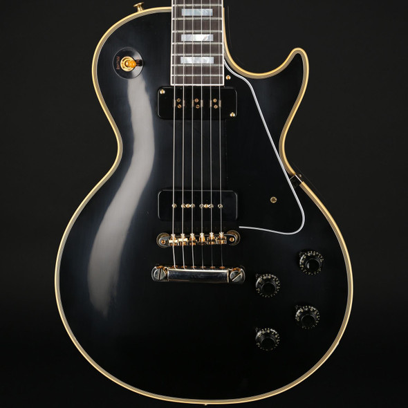 Gibson Custom Shop 1954 Les Paul Custom Staple Pickup in VOS Ebony #44692