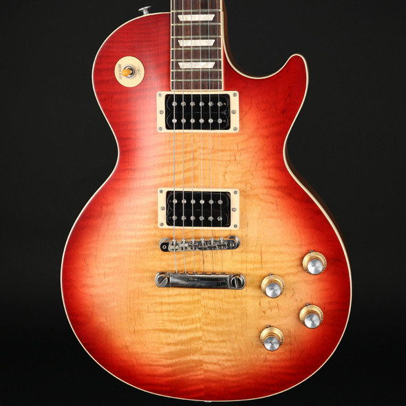 Gibson Les Paul Standard Faded 60s with Custom Buckers in Vintage Cherry Sunburst with Case #214720047- Pre-Owned